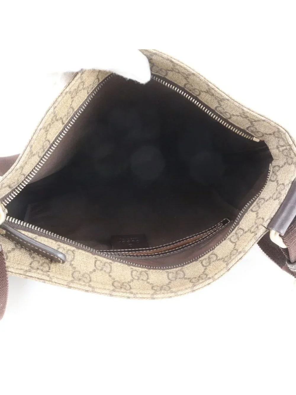 Gucci GG Supreme Leather Shoulder Bag Crossbody Messenger Business Tote